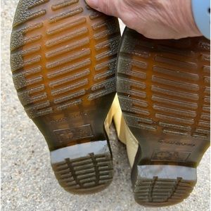 Doc Martens boots ladies yellow size 7